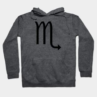 SCORPIO SYMBOL IN OIL Hoodie